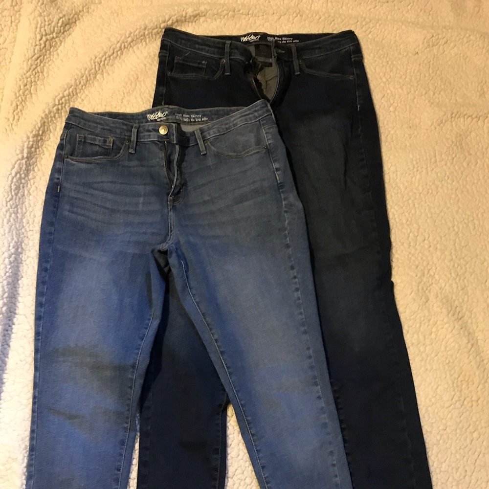 Mossimo Bundle High Rise Skinny